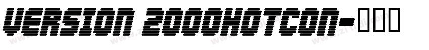 Version 2000hotcon字体转换